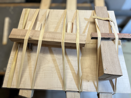 Jointage de la table