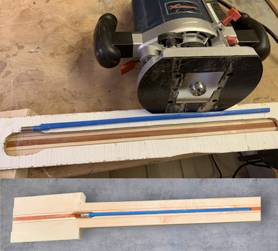 Usinage canal Trussrod